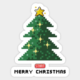 Merry christmas Gamer Sticker